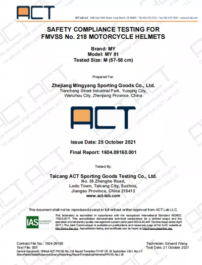Motorcycle Helmets