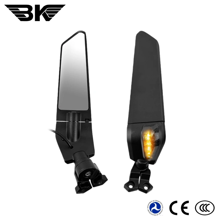 Led 조명이 있는 오토바이용 백미러 키트